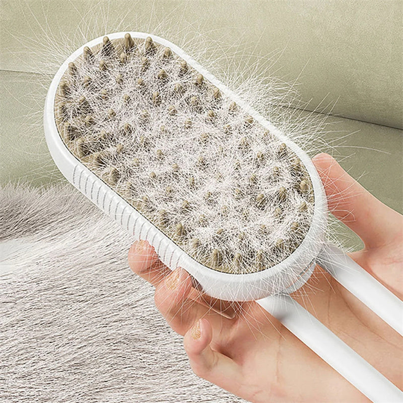 3-in-1 Dampf-Haustierbürste