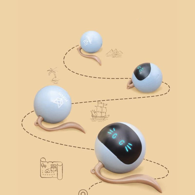 Interaktiver LED-Spielball für Haustiere