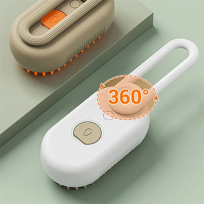3-in-1 Dampf-Haustierbürste